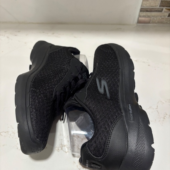 Skechers Womens Performance Go Walk 4 Shoes Training Running Size 9.5 Black - Picture 4 of 10